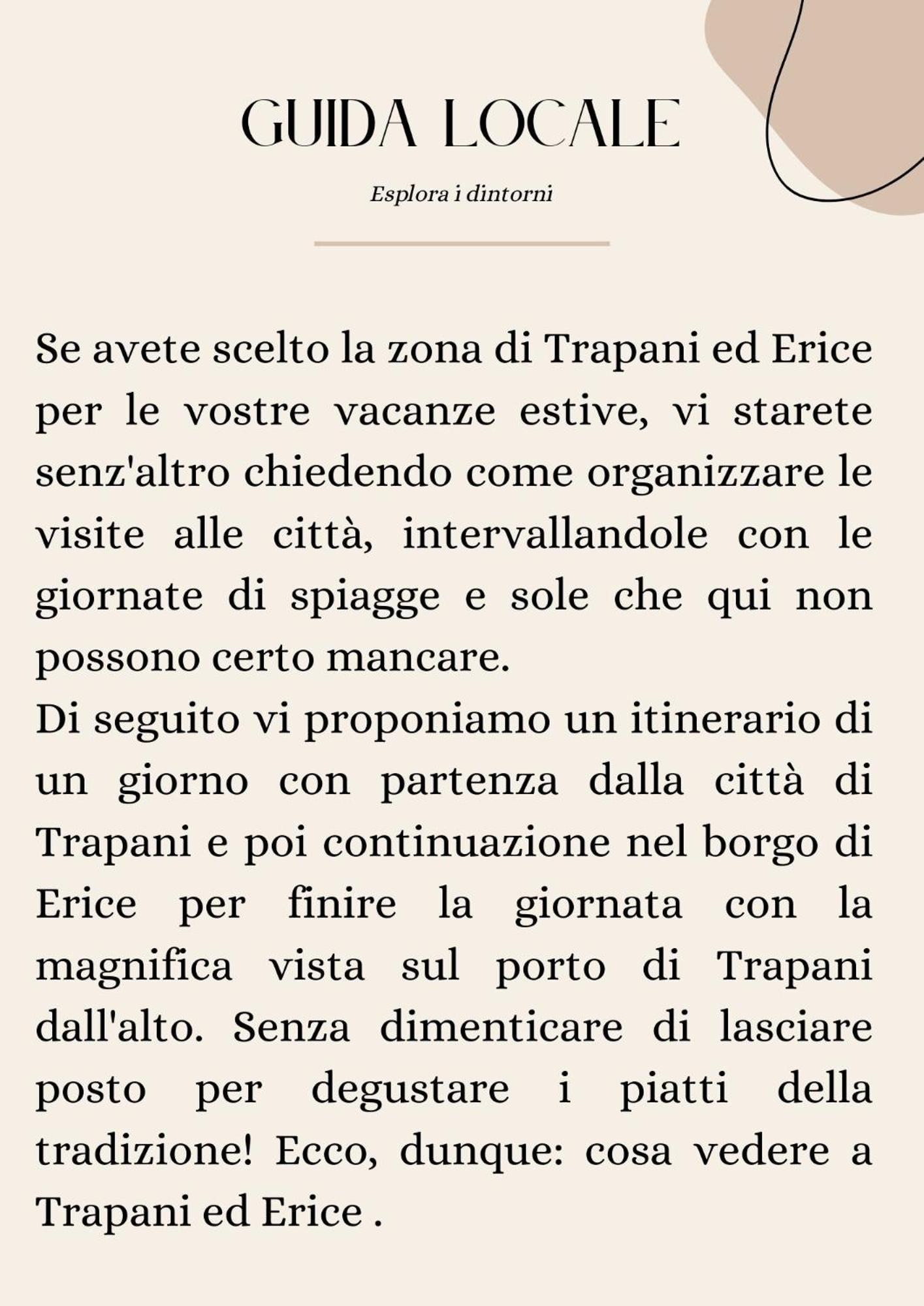 Casa Mary Apartment - Trapani Eksteriør billede